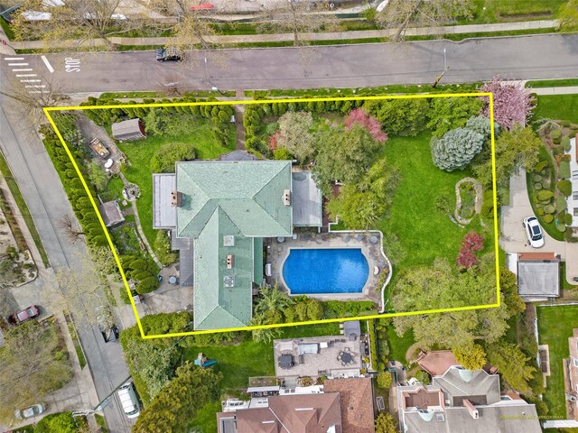 1271 Beverly Rd, Douglaston, NY 11363 - birds eye view of property