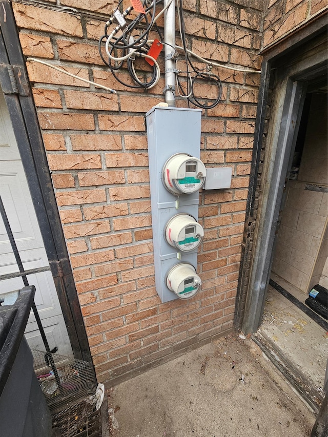 1333 Chisholm St, Bronx, NY 10459 - details with electric meter and brick siding