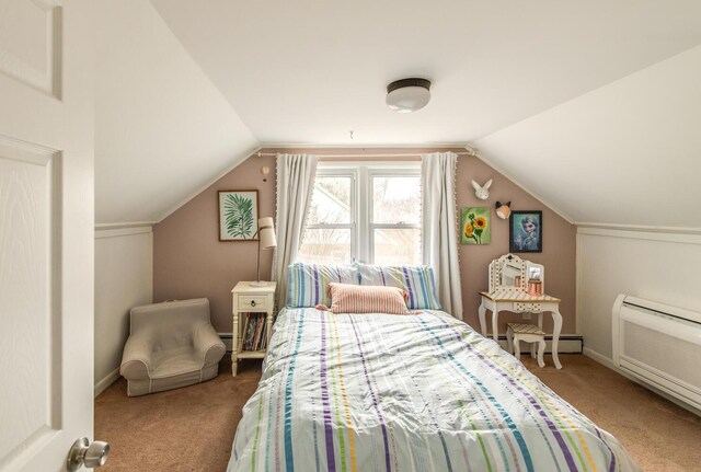 37 Rural Ave, Wingdale, NY 12594 - carpeted bedroom featuring baseboards and lofted ceiling