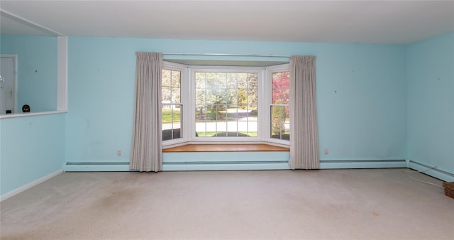 37 Lincoln Dr, Poughkeepsie, NY 12601 - spare room with baseboards and carpet