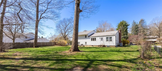 37 Lincoln Dr, Poughkeepsie, NY 12601 - view of yard with central air condition unit, fence, and entry steps
