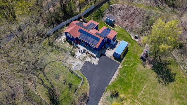 bird's eye view