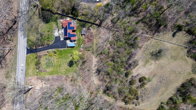 drone / aerial view