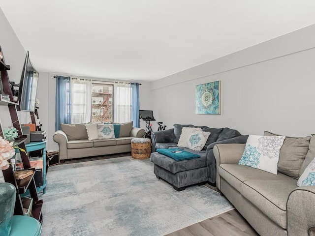 270 N Broadway Unit 6H, Yonkers, NY 10701 - living area featuring wood finished floors