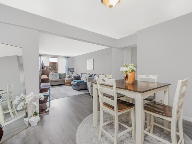 270 N Broadway Unit 6H, Yonkers, NY 10701 - dining space featuring wood finished floors