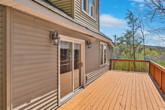 view of deck