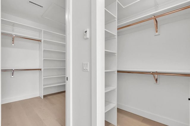 123 N Riverside Ave, Croton-On-Hudson, NY 10520 - spacious closet featuring wood finished floors and visible vents