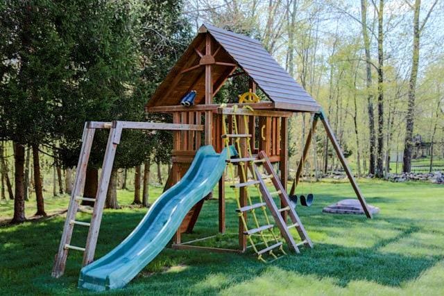 7 Ash St, New Windsor, NY 12553 - view of jungle gym with a yard