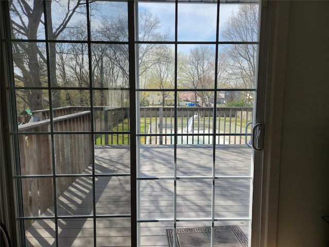 entryway with a healthy amount of sunlight