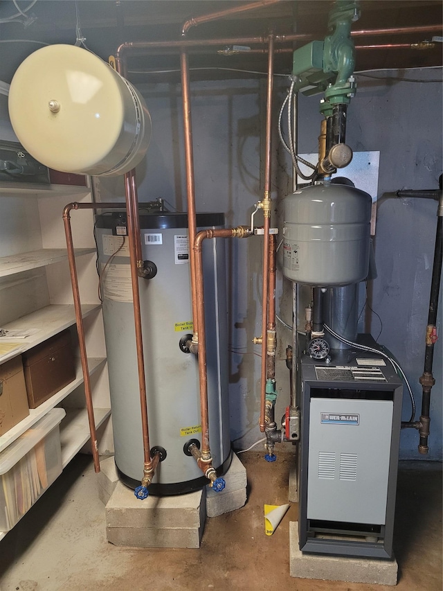 utilities with water heater