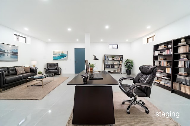 3405 Corporal Kennedy St, Bayside, NY 11361 - office area with recessed lighting
