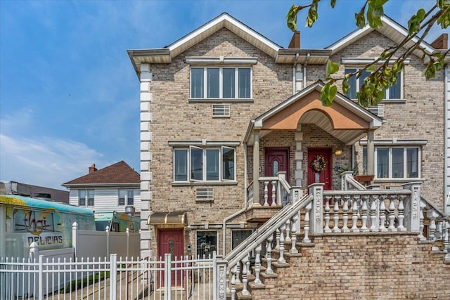 6147 Grand Ave, Maspeth, NY 11378 - multi unit property featuring fence private yard and brick siding