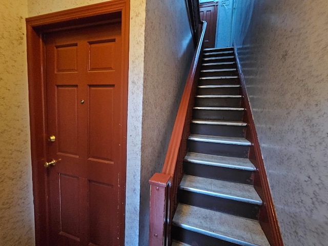 view of staircase