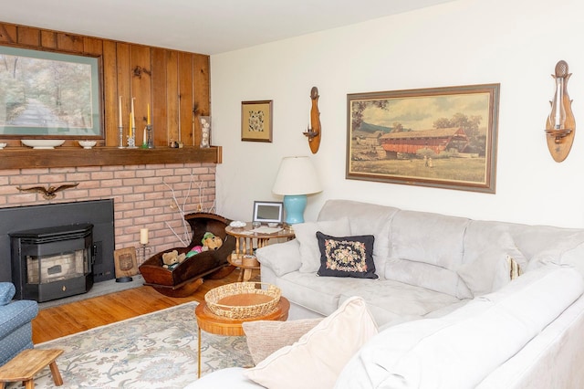 125 Tick Tock Way, Stanfordville, NY 12581 - living room with wood finished floors
