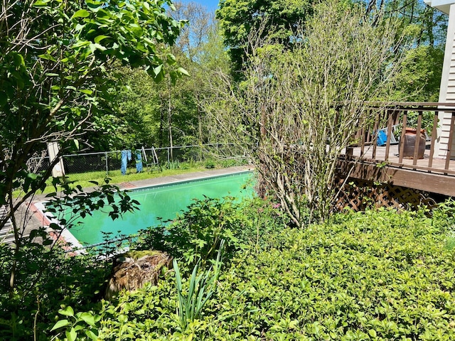 125 Tick Tock Way, Stanfordville, NY 12581 - view of pool with a deck and fence