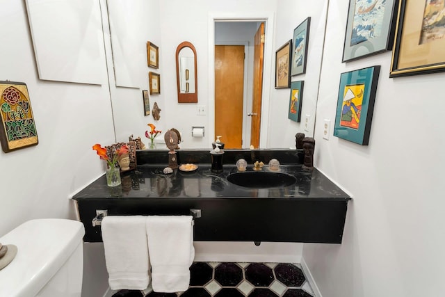 20 Schoolhouse Rd, Waccabuc, NY 10597 - half bath with toilet and vanity