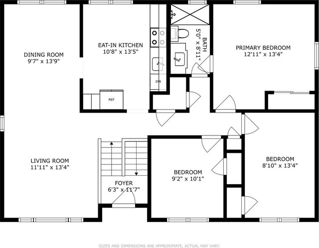 754 Wolcott Ave, Beacon, NY 12508 - floor plan