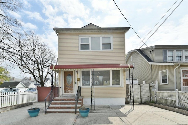 224-40 Fairbury Ave, Queens Village, NY 11428 - traditional style home with fence