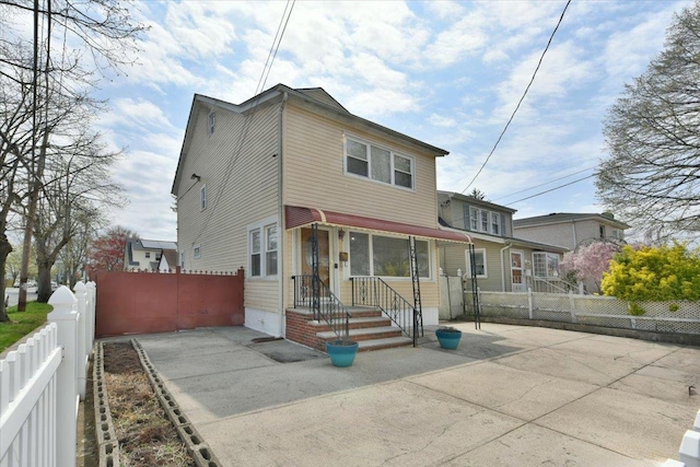 224-40 Fairbury Ave, Queens Village, NY 11428 - traditional-style home with a fenced backyard