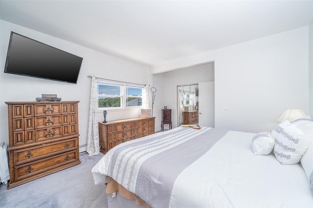 116 Oakland Ave, Tuckahoe, NY 10707 - bedroom with carpet flooring and baseboard heating