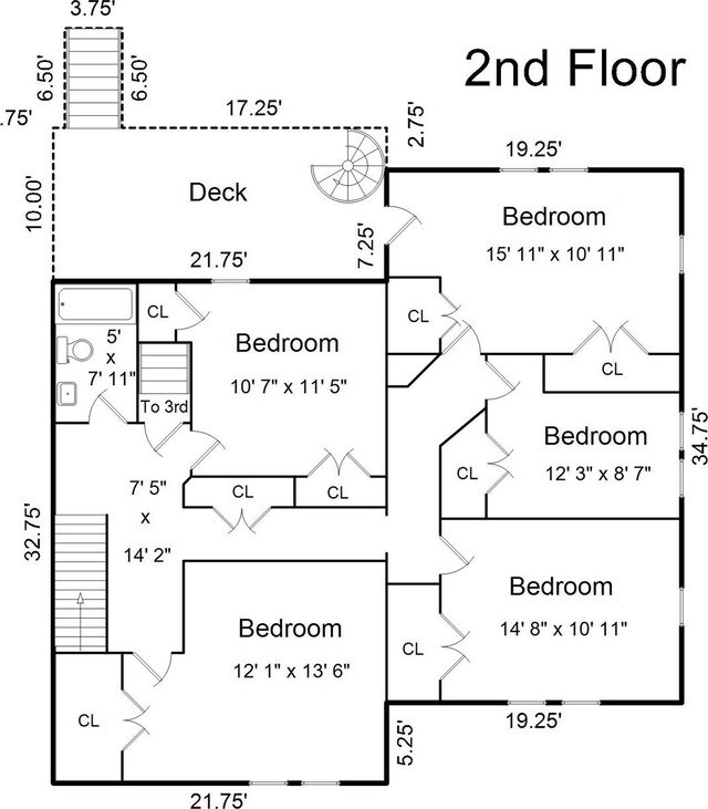 116 Oakland Ave, Tuckahoe, NY 10707 - room layout