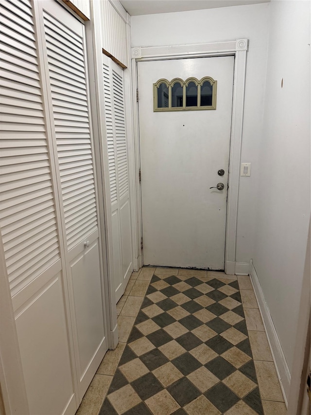 93-30 246th St, Bellerose Terrace, NY 11001 - doorway with light tile patterned floors
