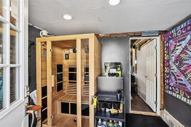 21 Via Continental, Huntington Station, NY 11746 - view of sauna featuring recessed lighting