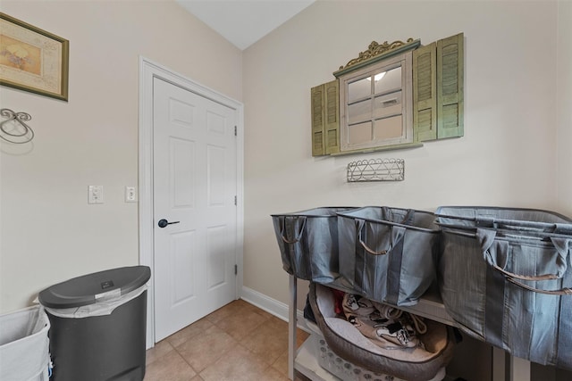 6 Fountayne Ct, Washingtonville, NY 10992 - interior space featuring light tile patterned floors and baseboards