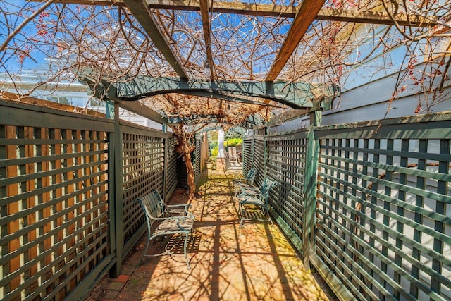 169 Hempstead Ave, Rockville Centre, NY 11570 - exterior space featuring a fenced backyard and a patio