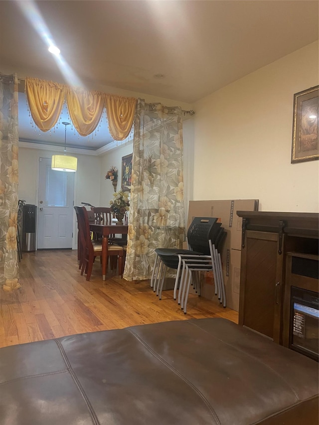 1255 E 223rd St, Bronx, NY 10466 - interior space with crown molding and wood finished floors