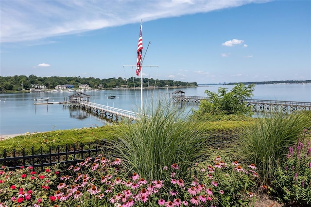 2 Stonytown Rd, Manhasset, NY 11030 - water view with a boat dock