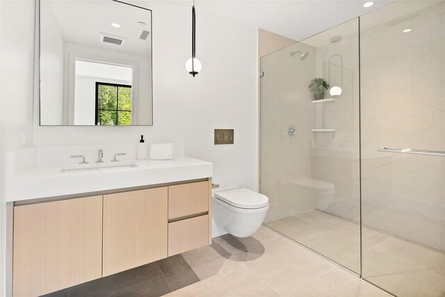 41 Richmondville Ave Unit Duplex 2, Call Listing Agent, CT 06880 - full bathroom featuring toilet, vanity, and a walk in shower