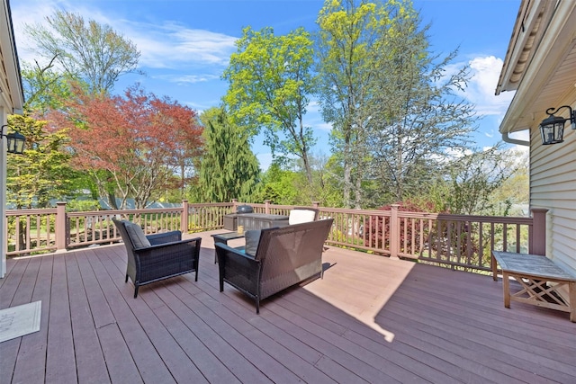 21 Rhinecliff Rd, Brewster, NY 10509 - deck with outdoor lounge area