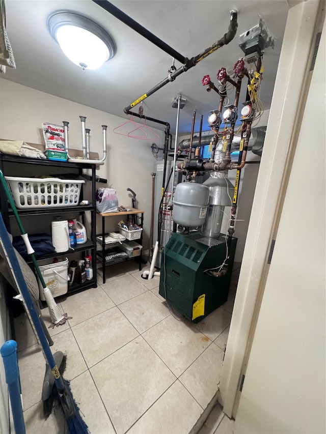 view of storage room