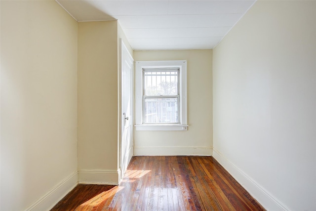 32-55 54th St, Woodside, NY 11377 - unfurnished room with dark wood finished floors and baseboards