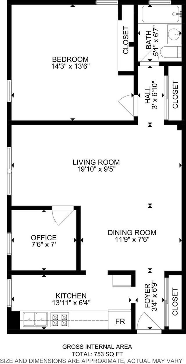 105-15 66th Rd St Unit 4E, Forest Hills, NY 11375 - plan
