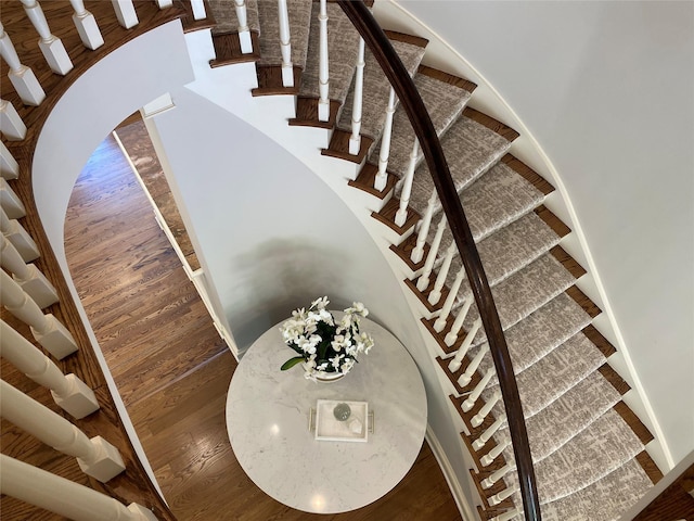 3 Pin Oak Ct, Old Brookville, NY 11545 - staircase with wood finished floors