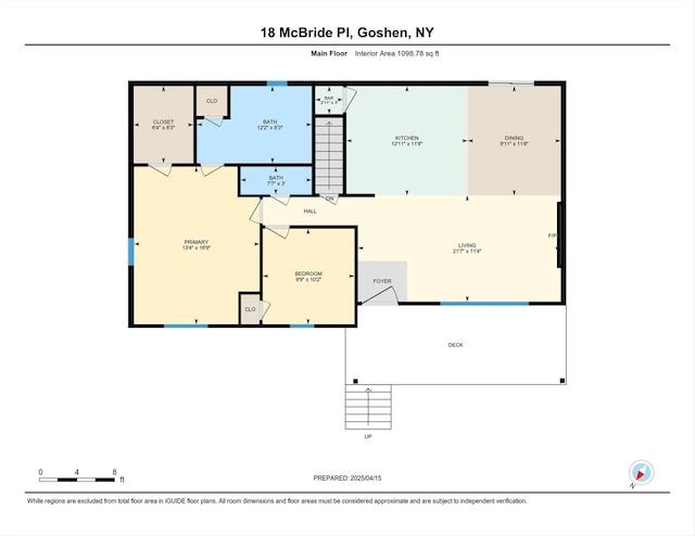 18 Mcbride Pl, Goshen, NY 10924 - view of home floor plan
