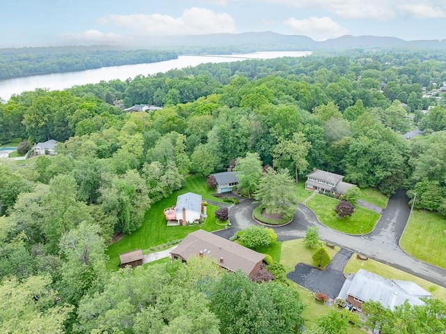 14 Wesley Ct, Congers, NY 10920 - bird's eye view of a nearby body of water and a forest