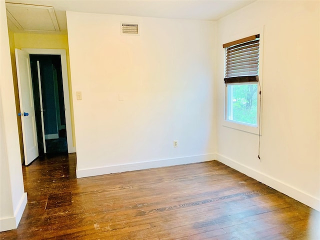 781 Pine Island Tpke, Warwick, NY 10990 - empty room with visible vents, baseboards, and hardwood / wood-style flooring
