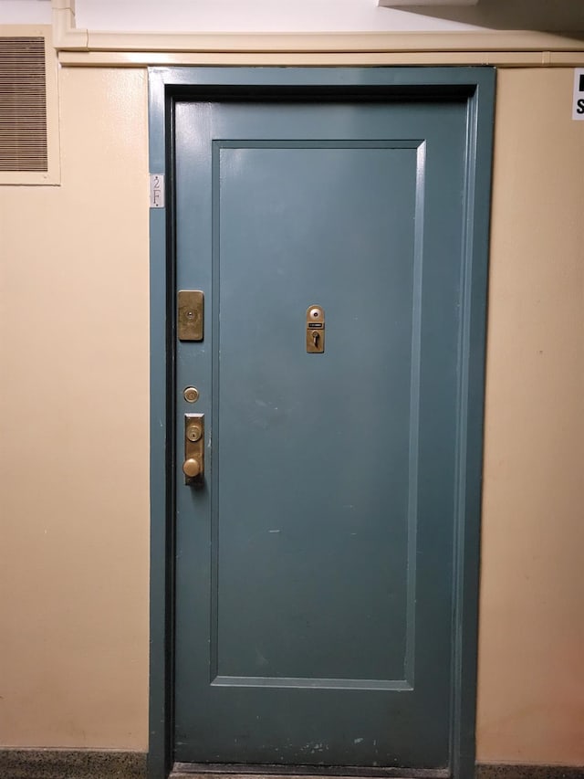 1503 Metropolitan Ave Unit 2F, Bronx, NY 10462 - view of exterior entry with visible vents