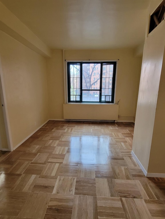 1503 Metropolitan Ave Unit 2F, Bronx, NY 10462 - spare room with baseboards