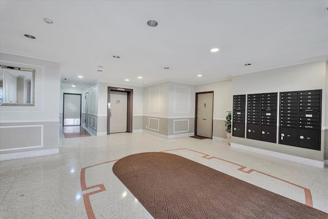view of community lobby