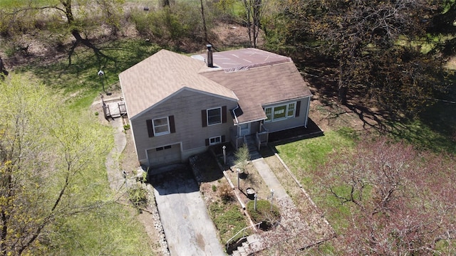 bird's eye view