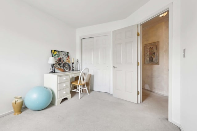 36 Alexander Dr, Washingtonville, NY 10992 - home office with light colored carpet and baseboards