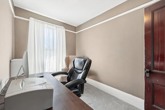 10 Wheeler Ave, Warwick, NY 10990 - carpeted home office with baseboards