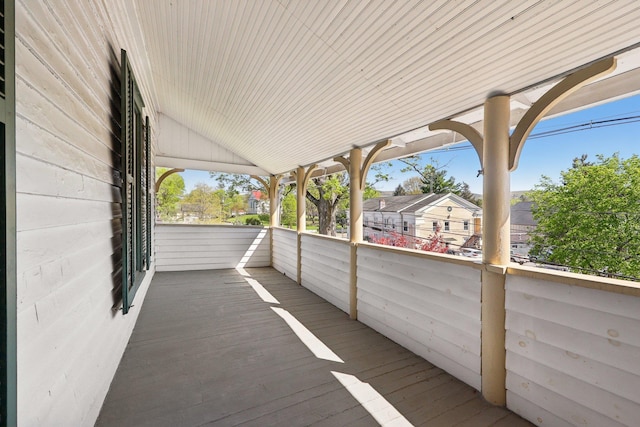 10 Wheeler Ave, Warwick, NY 10990 - view of wooden deck