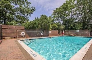 23 Top Of The Rdg Unit A8, Mamaroneck, NY 10543 - pool with a fenced backyard