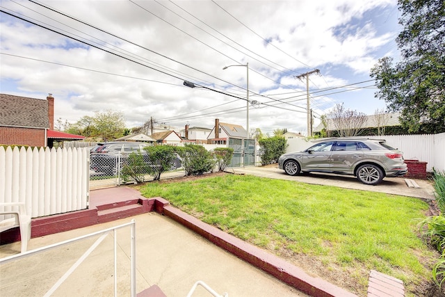 225-54 Murdock Ave, Queens Village, NY 11429 - view of yard with fence