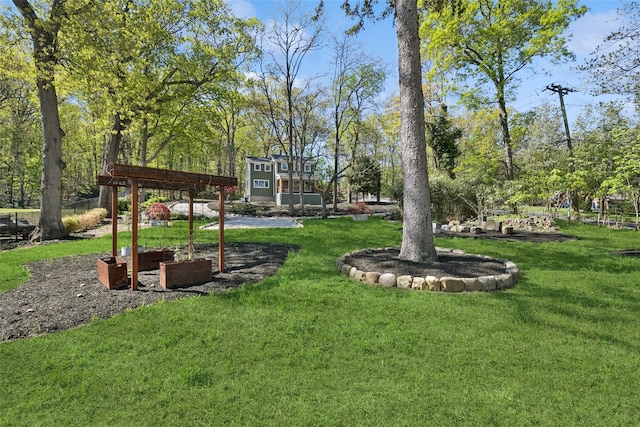view of yard